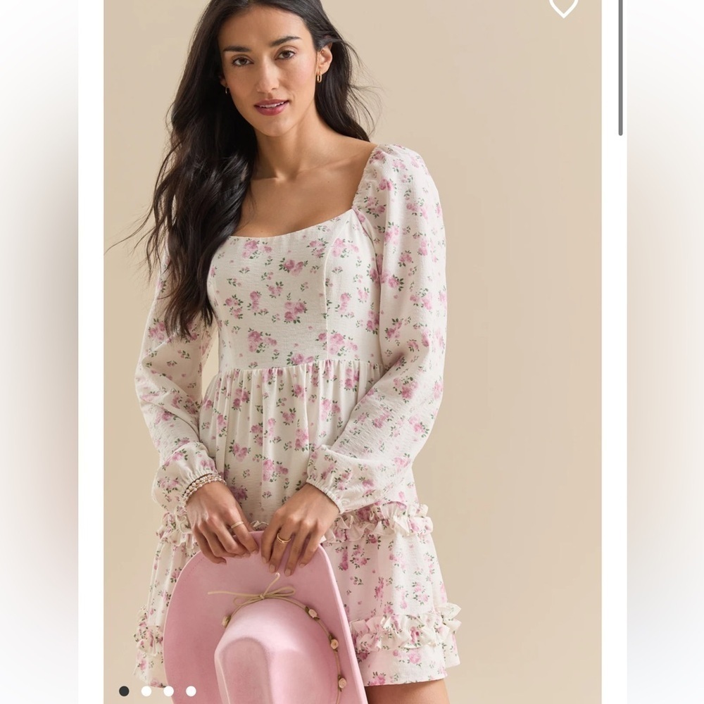 Altar’d State New with Tags Ellie Floral Mini Dress